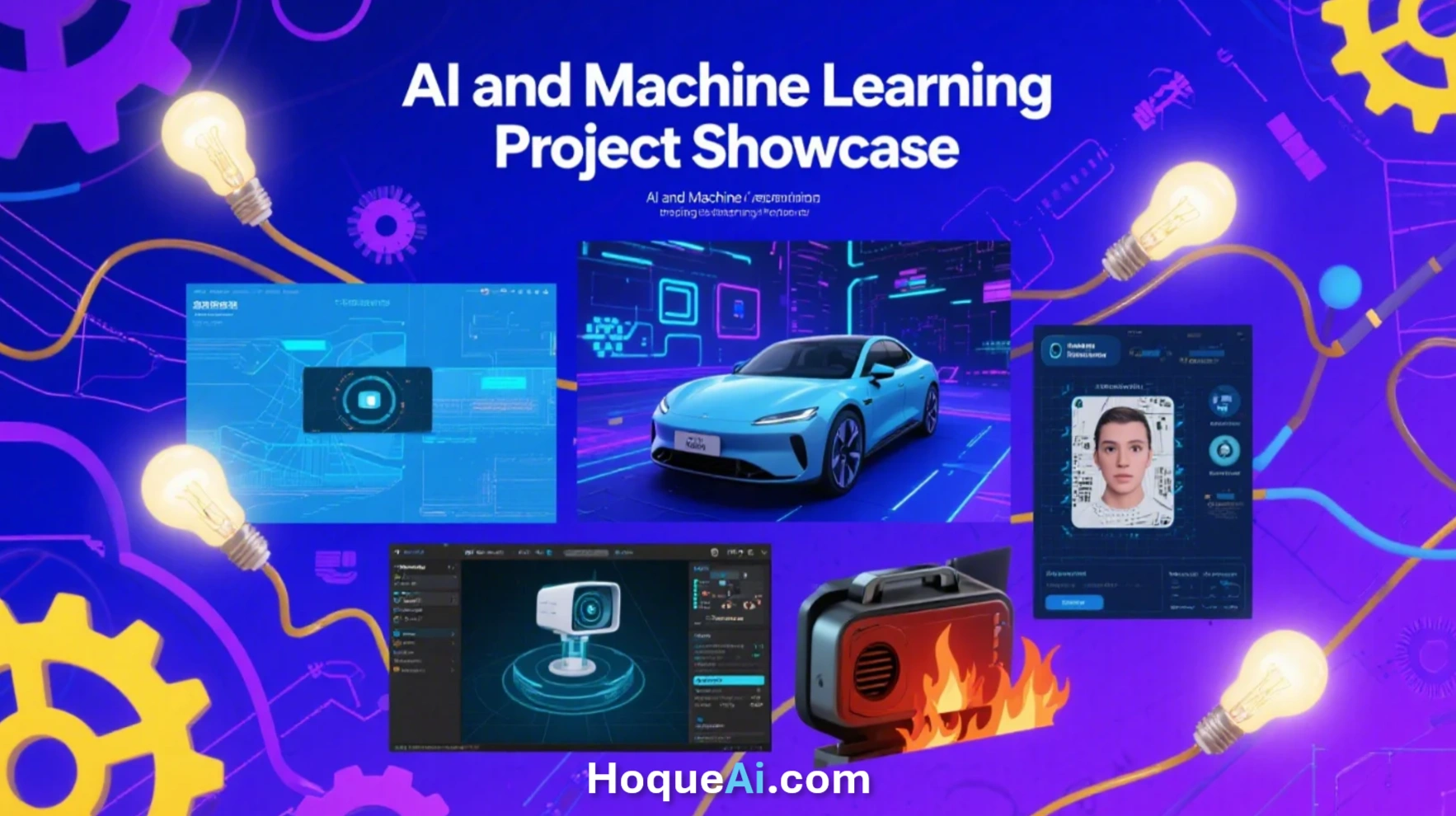 AI and Machine Learning Project Showcase;
                    Responsive websites for machine learning portfolios; Developer for AI/ML/DL project websites