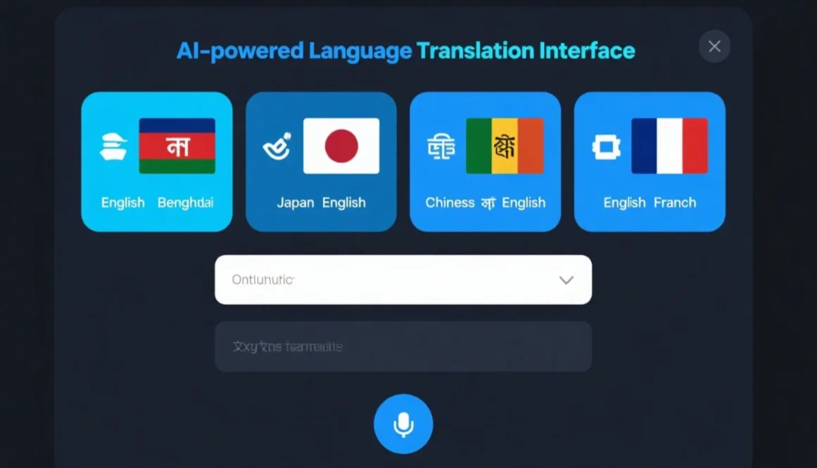 AI-powered Language Translation Interface