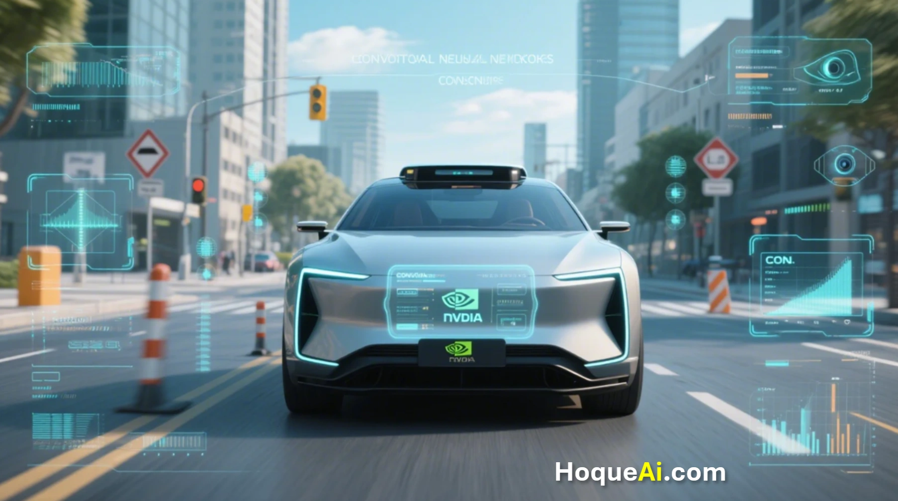 nvidia autonomous self-driving car