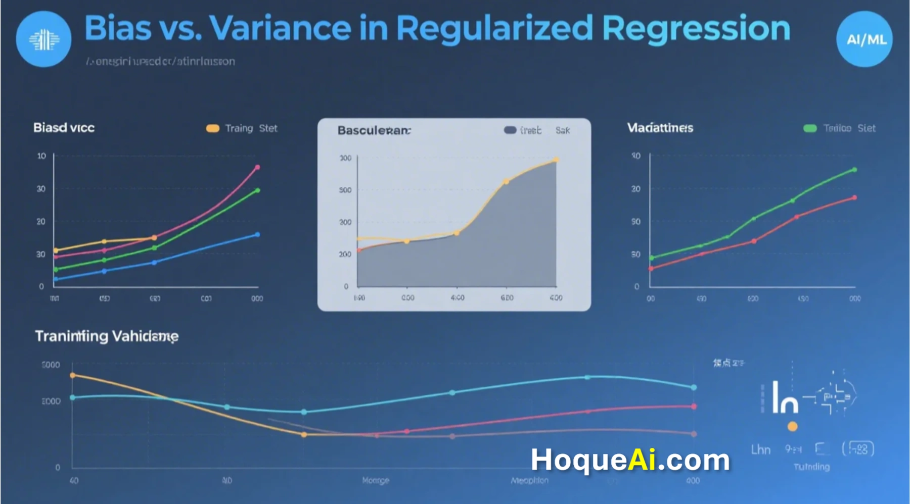 Bias vs. Variance in Regularized Regession 