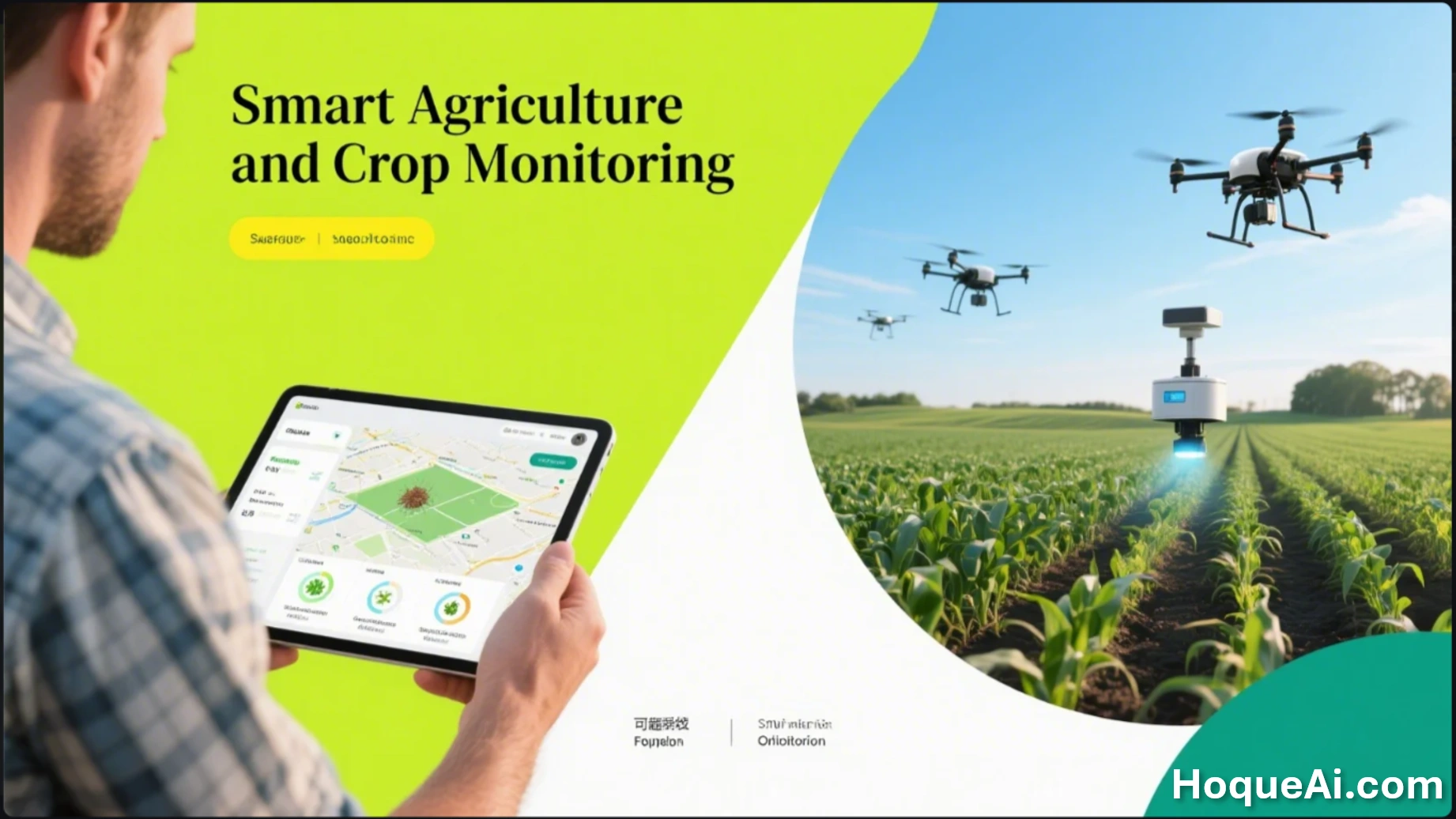 Smart Agriculture and Crop Monitoring