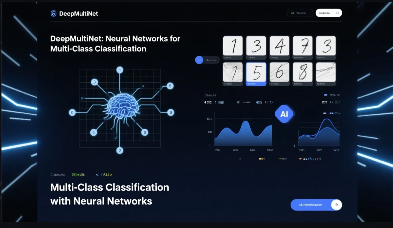 DeepMultiNet: Neural Networks for Multi-Class Classification