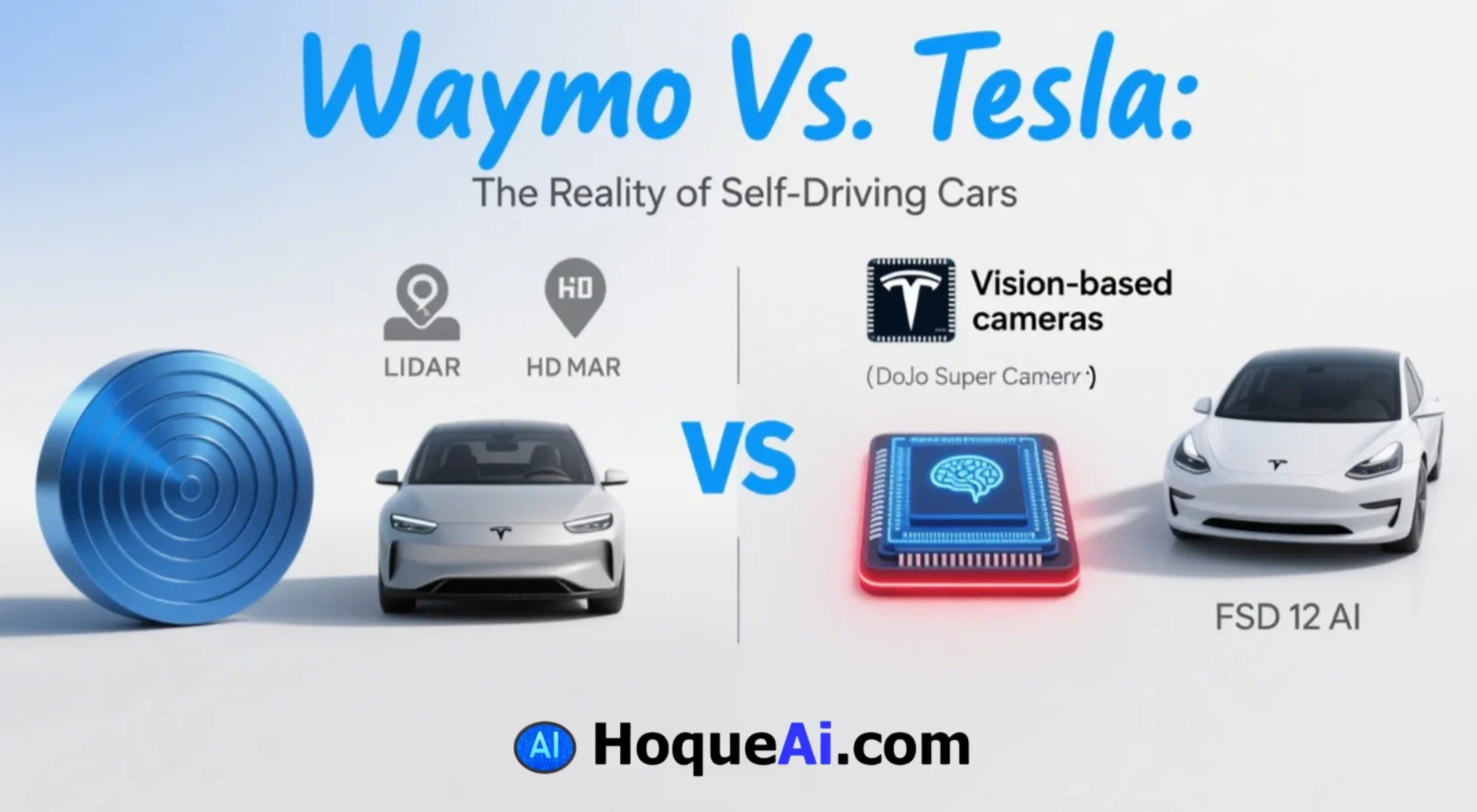 AI Revolutionizing Mobility. Waymo vs Tesla